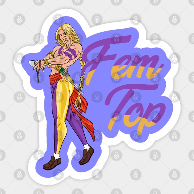 Fem Top Sticker by ChangoATX